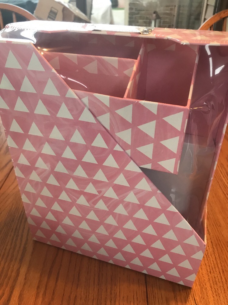 Paper Desk Set Magazine Holder Ships N 24h