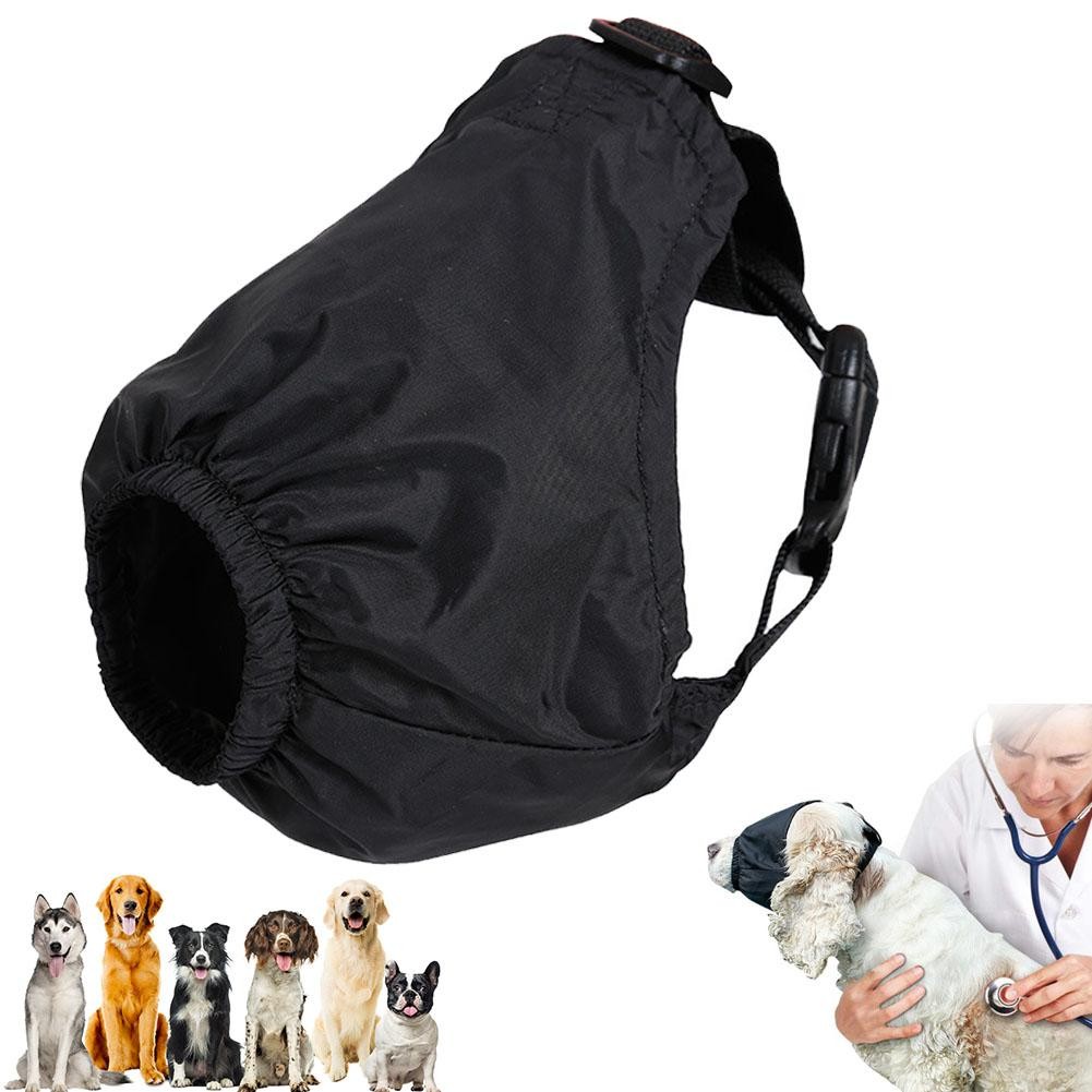Dog Calming Cap Eye Mask Nylon Shading Pet Anxiety Muzzle U Blindfold K/ X4L7