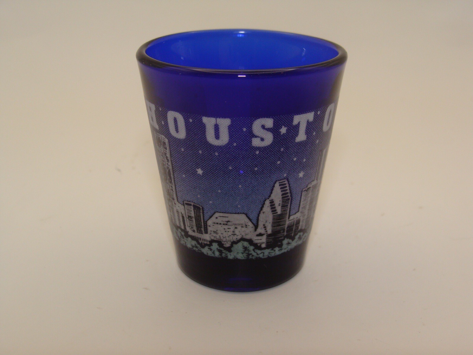 HOUSTON ~ Shot Glass ~ 2.25” ~ VGC ~