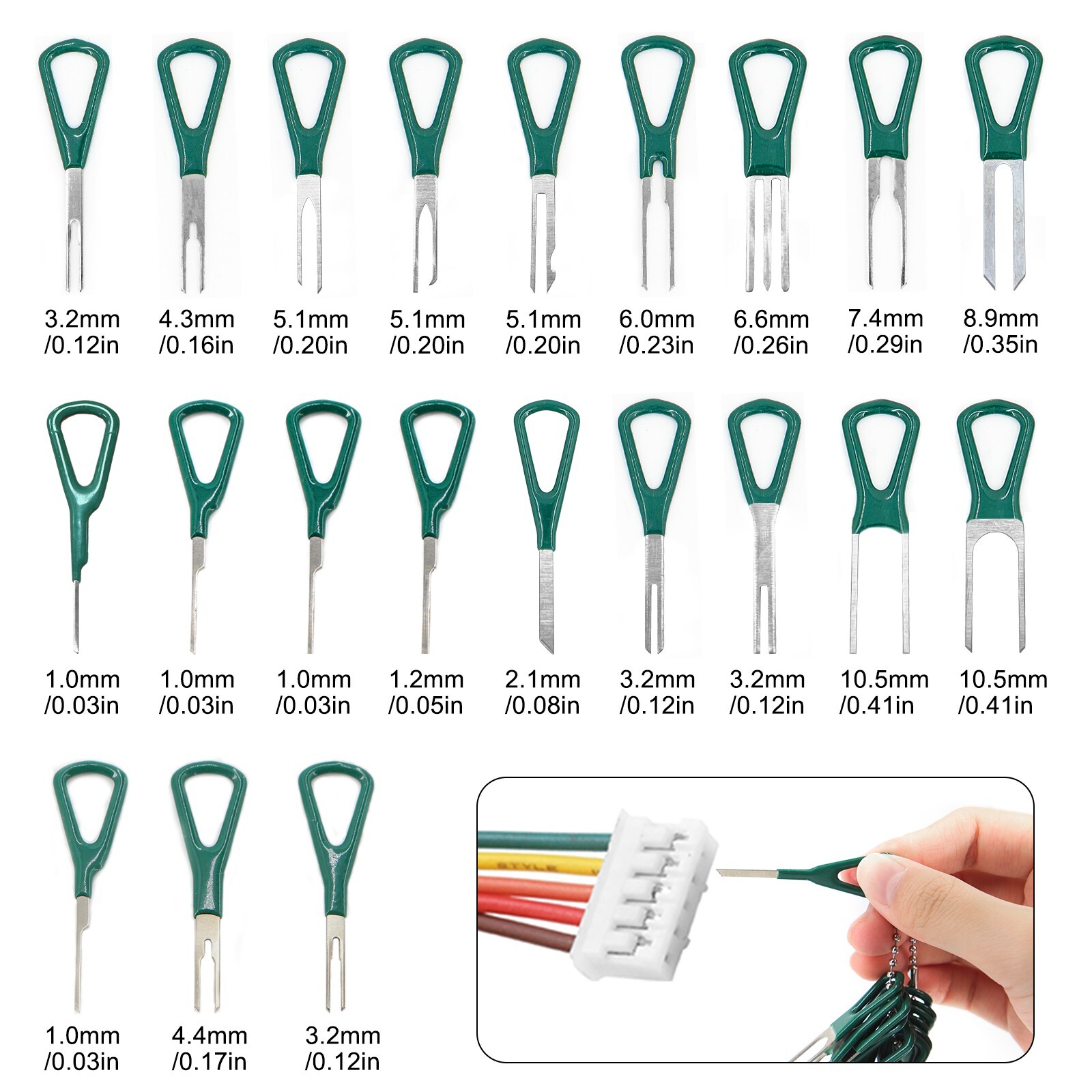 Car Pin Terminal Removal Kit Extractor Tool for Deutsch Connector Wire Release