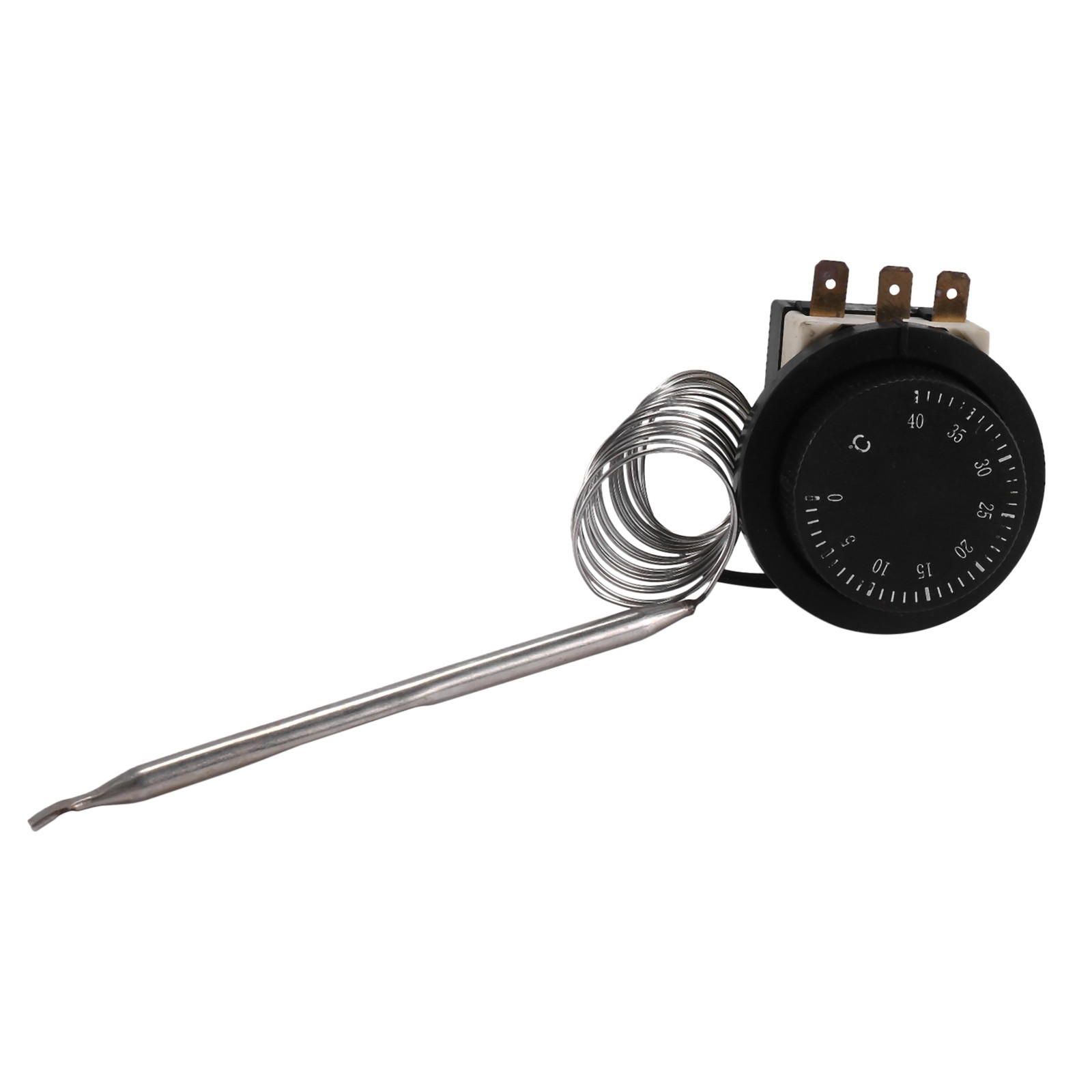 1NC 1NO AC 250V/380V 16A 0-40C Temperature Control  Capillary Thermostat T4E6