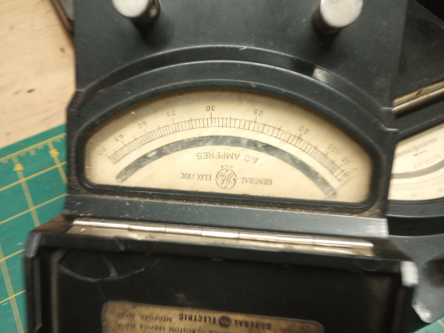 2 Vintage Ge Test Meters