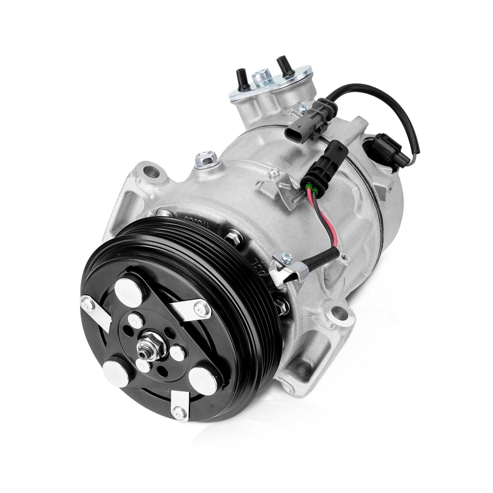 AC Compressor with Clutch with Clutch Compatible with 2012-2015 Chevy Equinox...