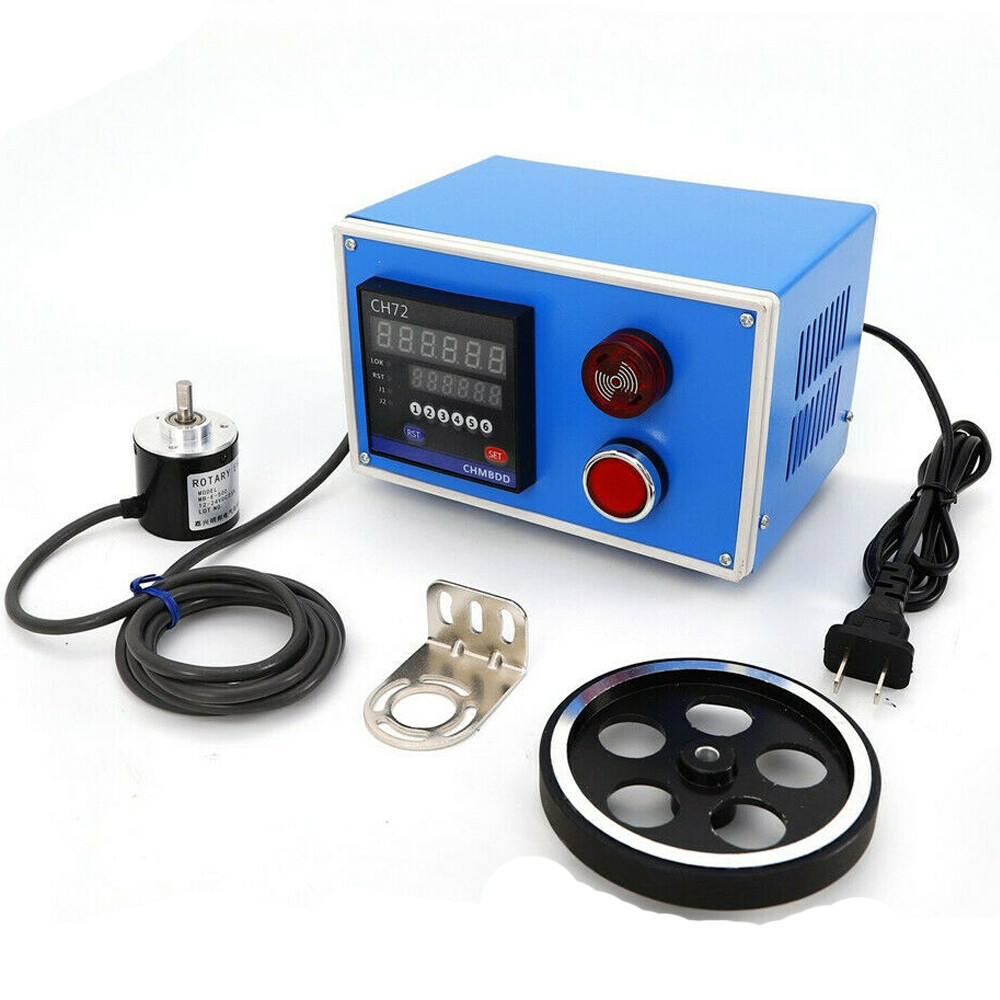 Digital Length Counter Roller Wheel Meter Counter Measuring Unit Encoder Tool