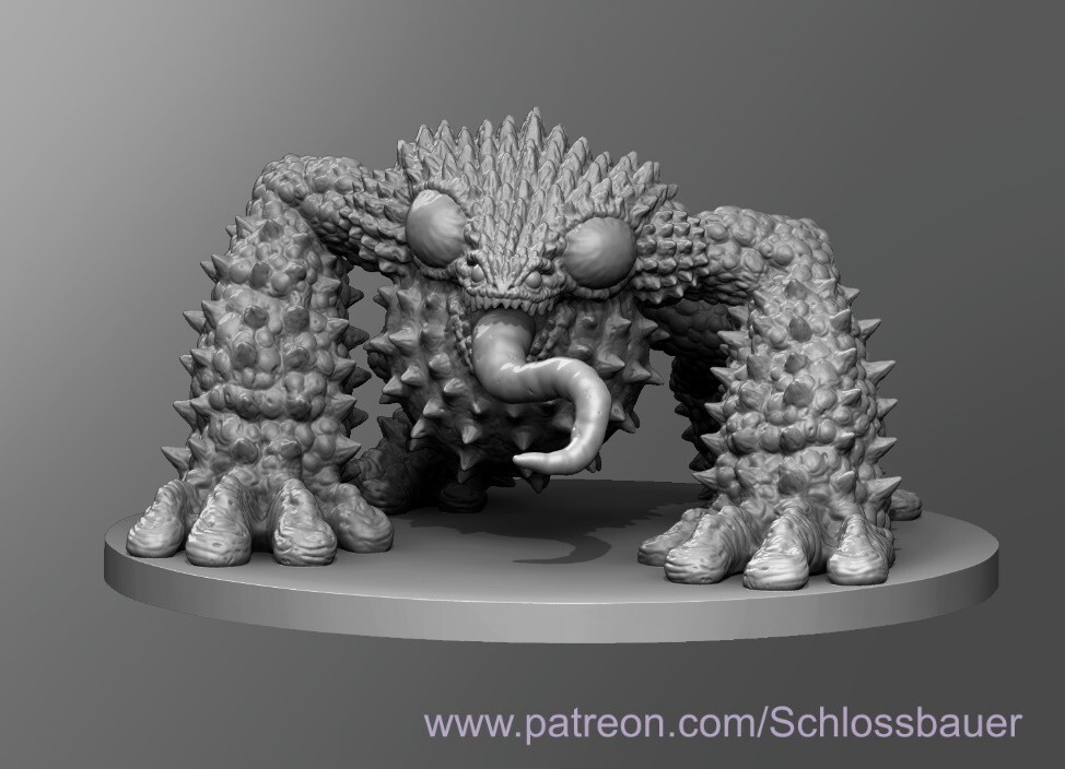Uurg Monster Manual 28mm Scale DND D&D Tabletop Miniature SB