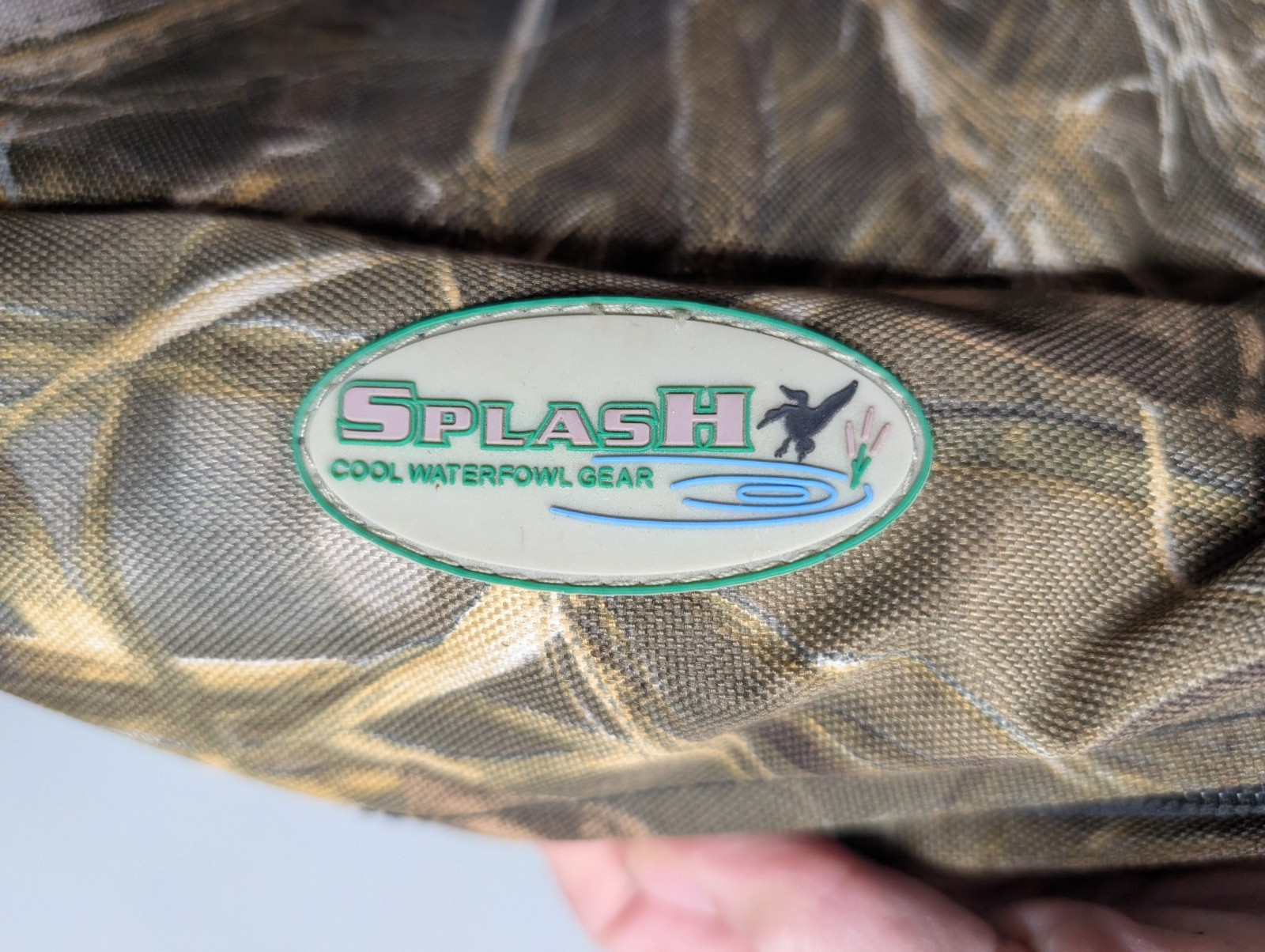Splash Cool Waterfowl Gear Hunting Bag Realtree Advantage Max 4 HD Camo VTG