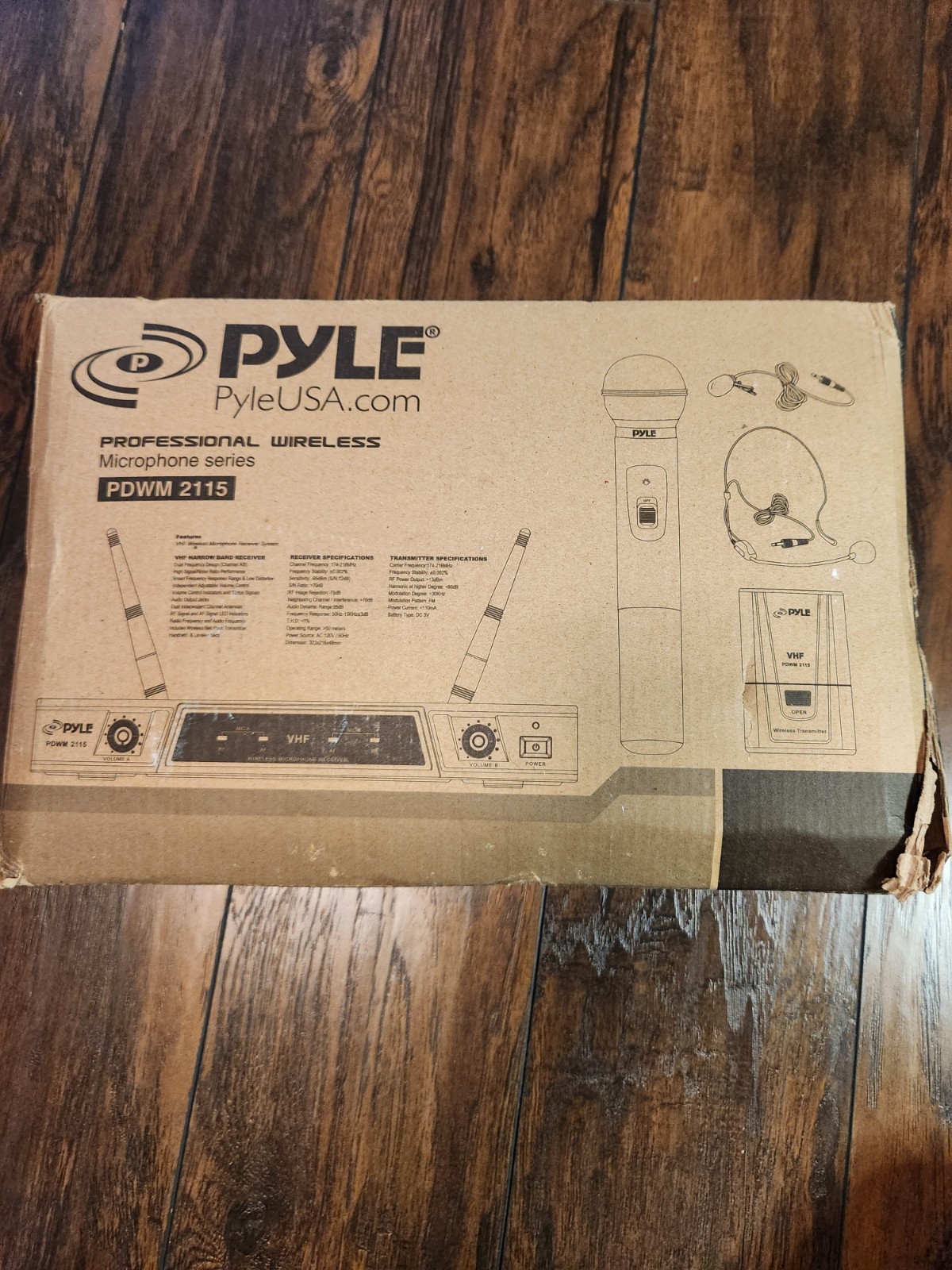 Pyle Professional PDWM2115 Wireless Microphone System