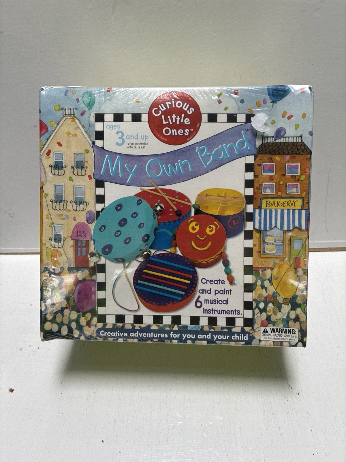 Curious Little Ones- My Own Band Create & Paint NIB