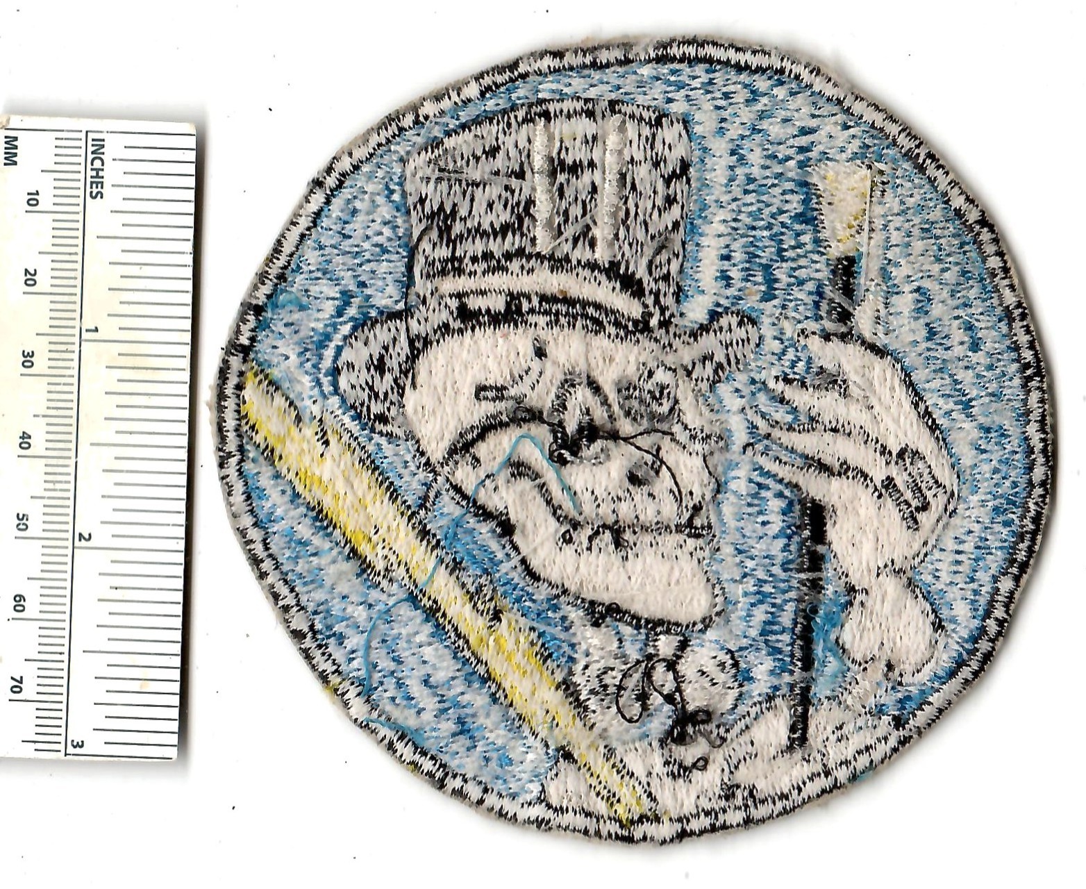 WW2 MR. BONES 95th Bomb Interceptor Squadron WWII US Army Air Force USAAF Patch