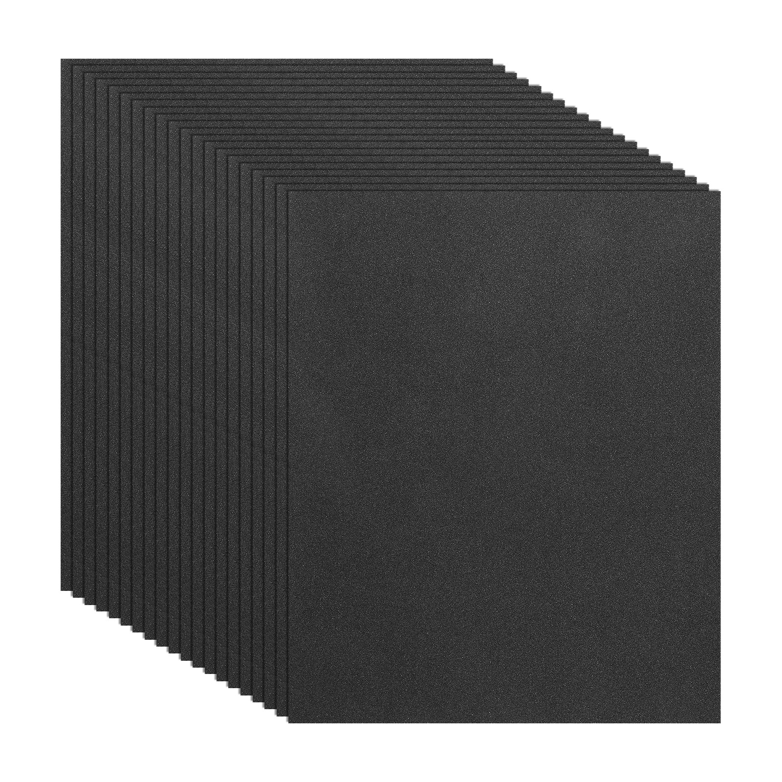 20 Pack 9" x 11" Sandpaper, 120 Grit Sand Paper for Wood Furniture