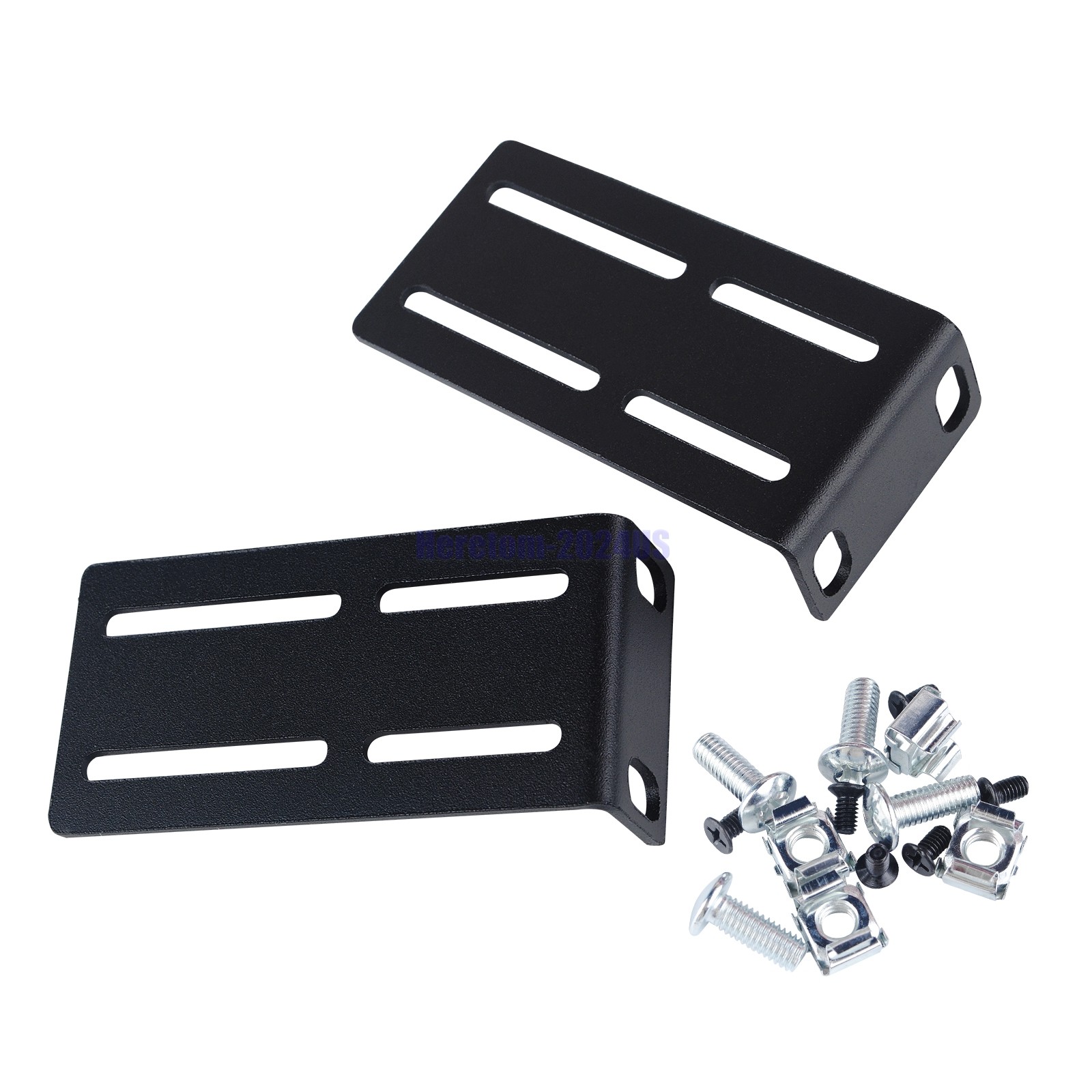 1 Pair Universal Adjustable Rack Mount Ears For 19" Network Switch HP Aruba HPE