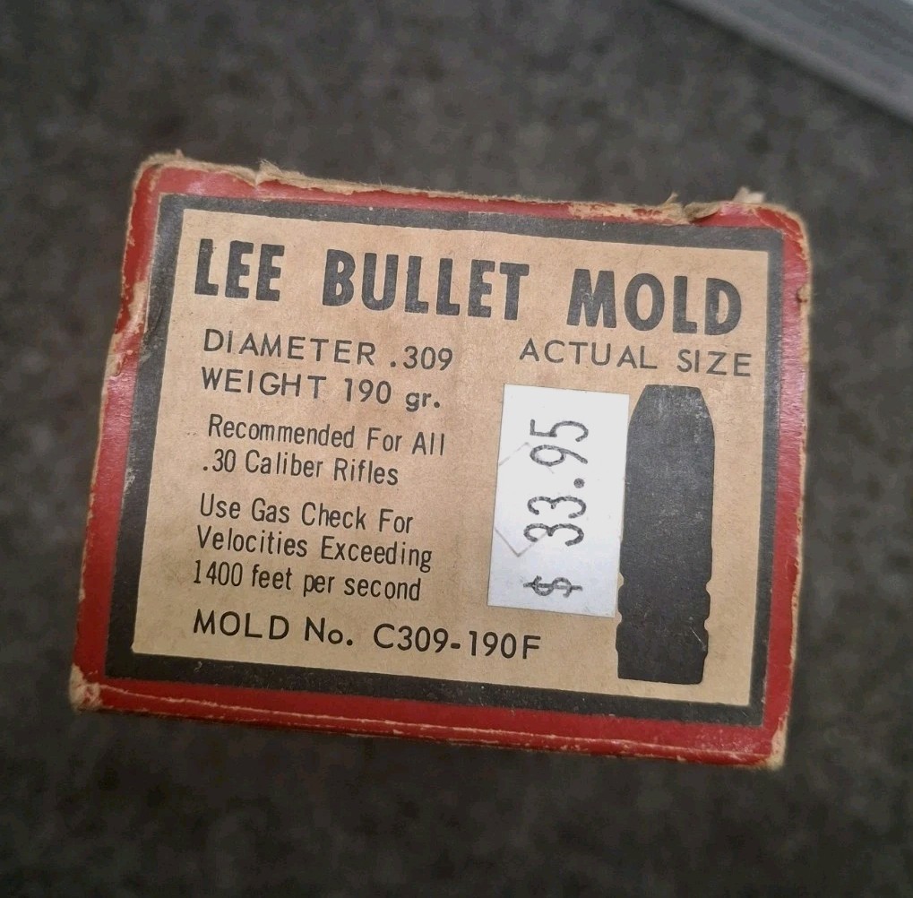Lee Single Bullet Mold, .309/190g
