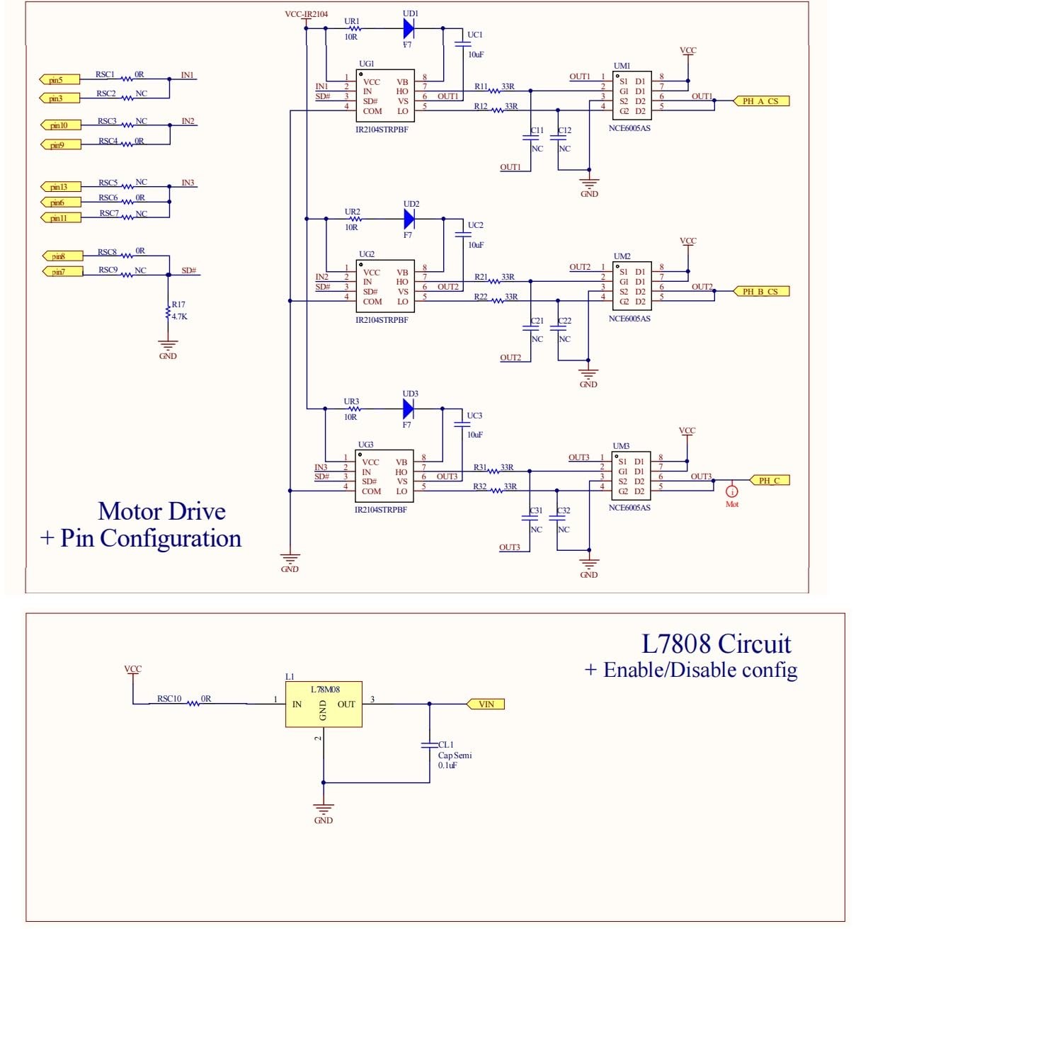 1PCS SimpleFOC Shield SimpleFOC BLDC Motor Controller for FOC BLDC Motor Cont...
