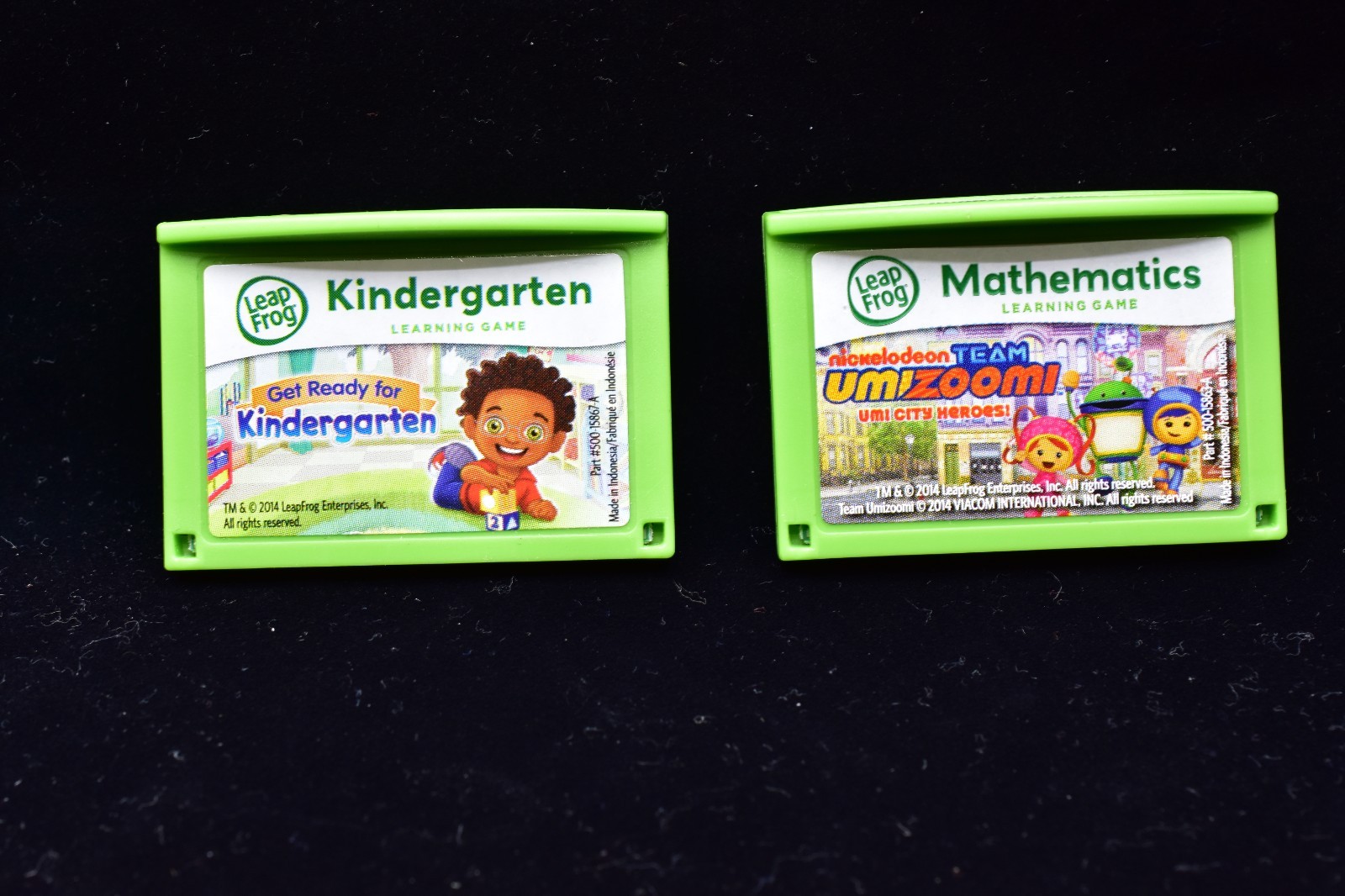 Leapfrog mathematics team umizoomi & Get ready for kindergarten cartridges only