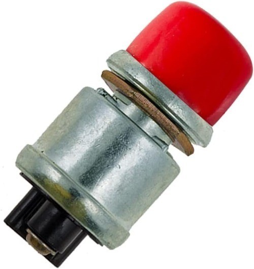 Push Button Momentary Starter Switch, Heavy Duty Momentary Switch f Color: Red