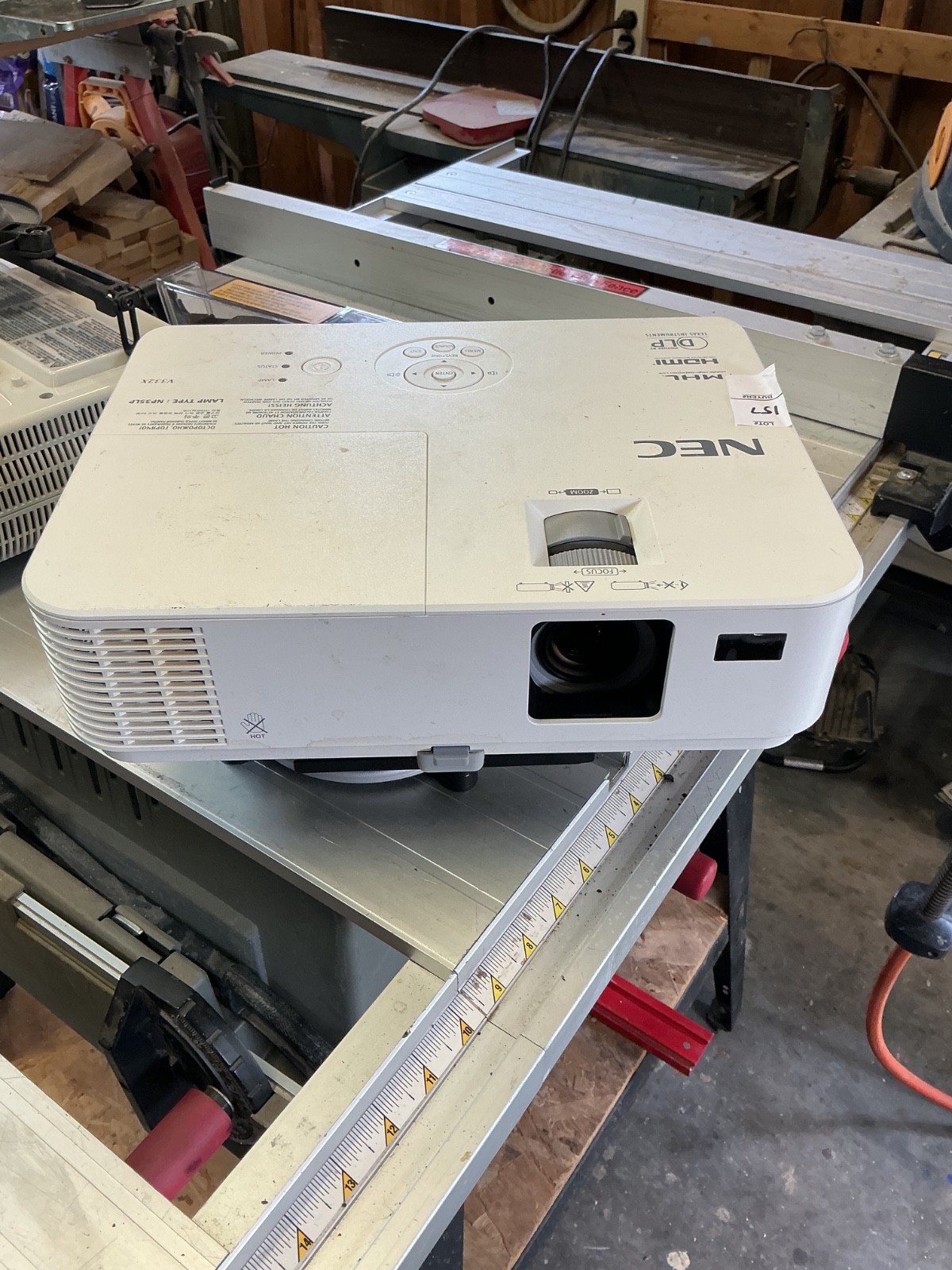 NEC V332X DLP PROJECTOR. PARTS #157