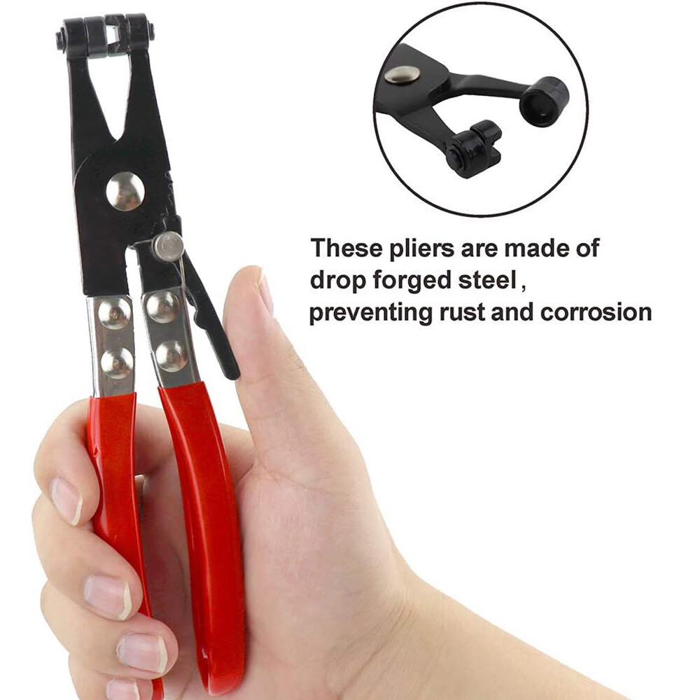 2x Hose Clamp Pliers Car Water Pipe Fuel Coolant Spring Bundle Removal Tools US