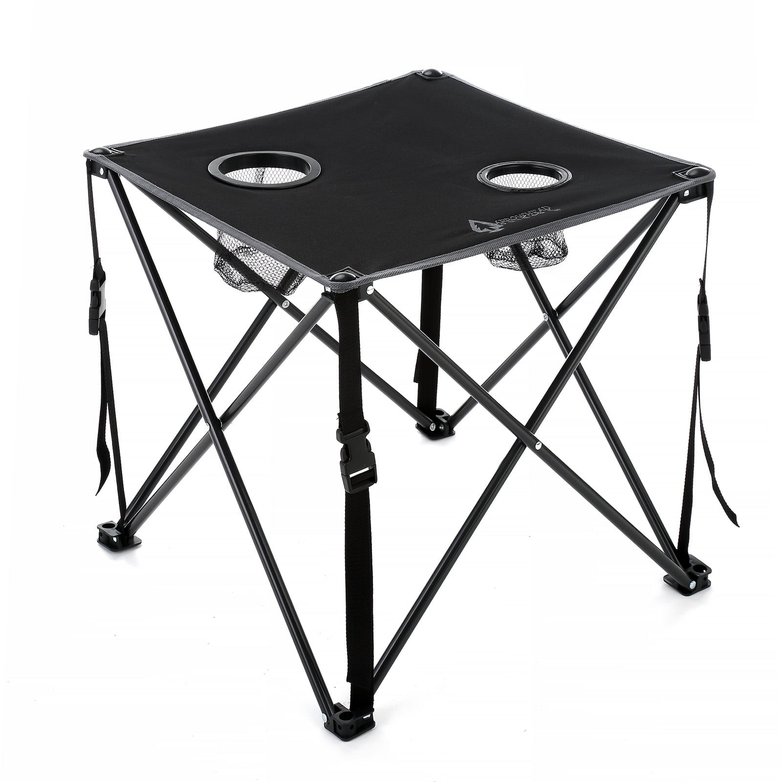 Arrowhead KKS0341U Portable Foldable Table - Charcoal Black
