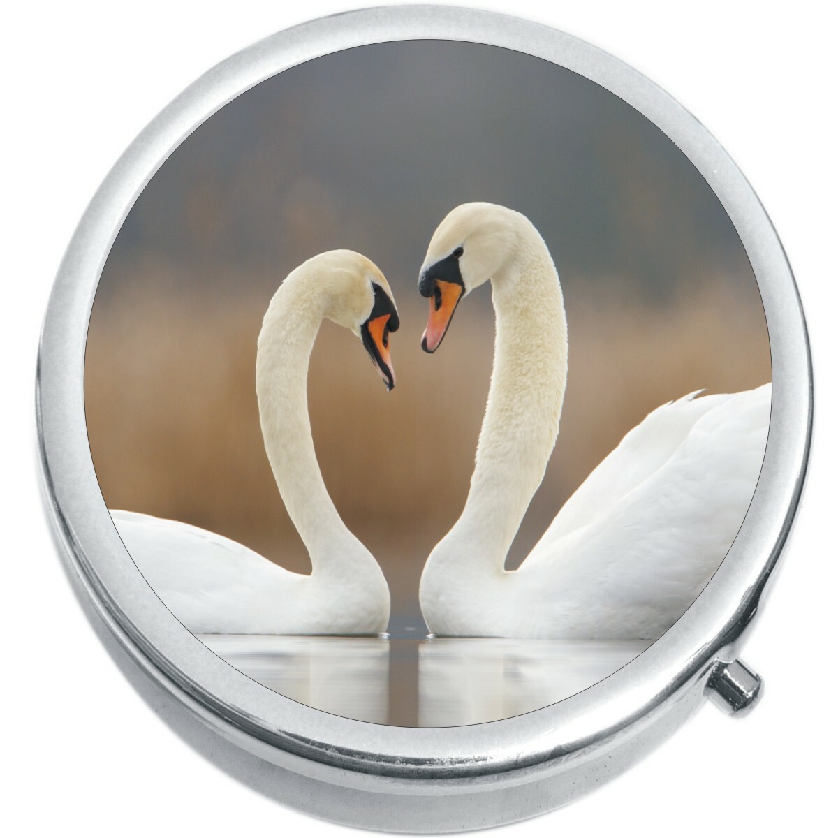 Swans Medicine Vitamin Compact Pill Box
