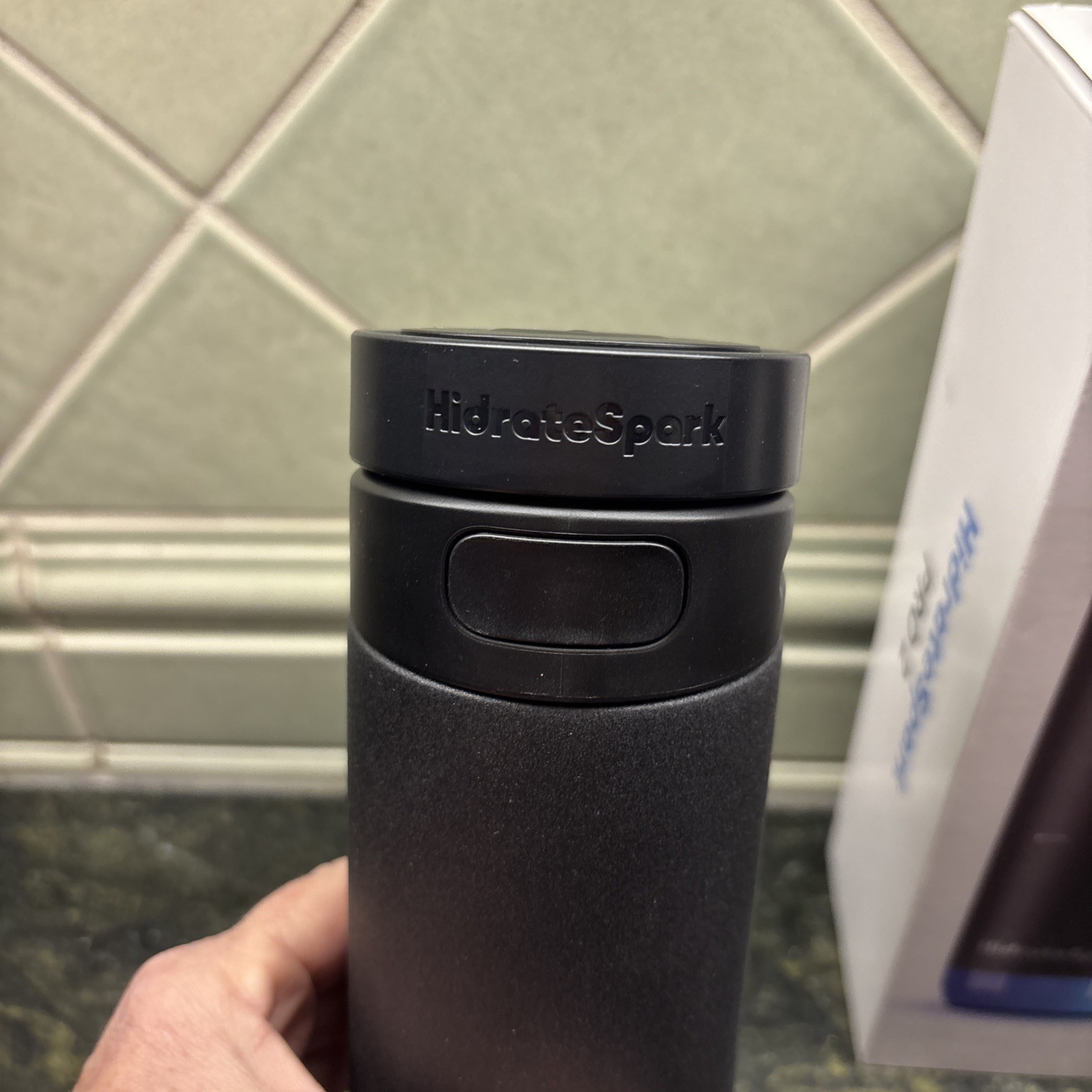 Hidrate Spark PRO 2 Black – Smart Hydration Bottle with Drink Reminders