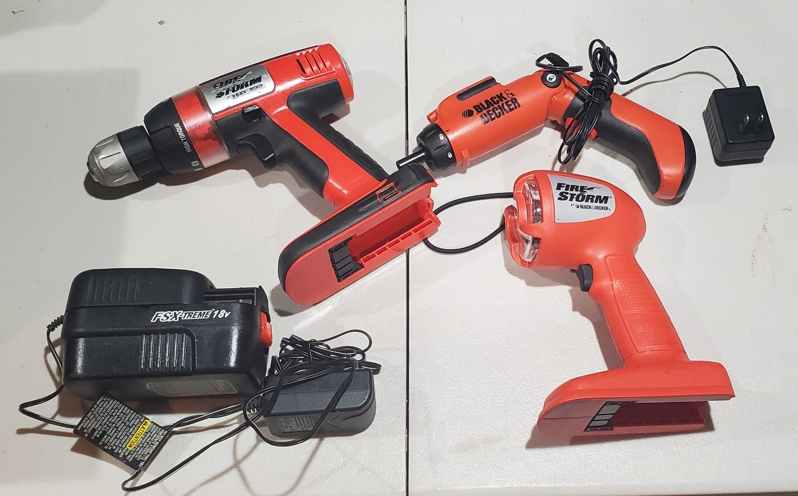 Black & Decker Firestorm Tools