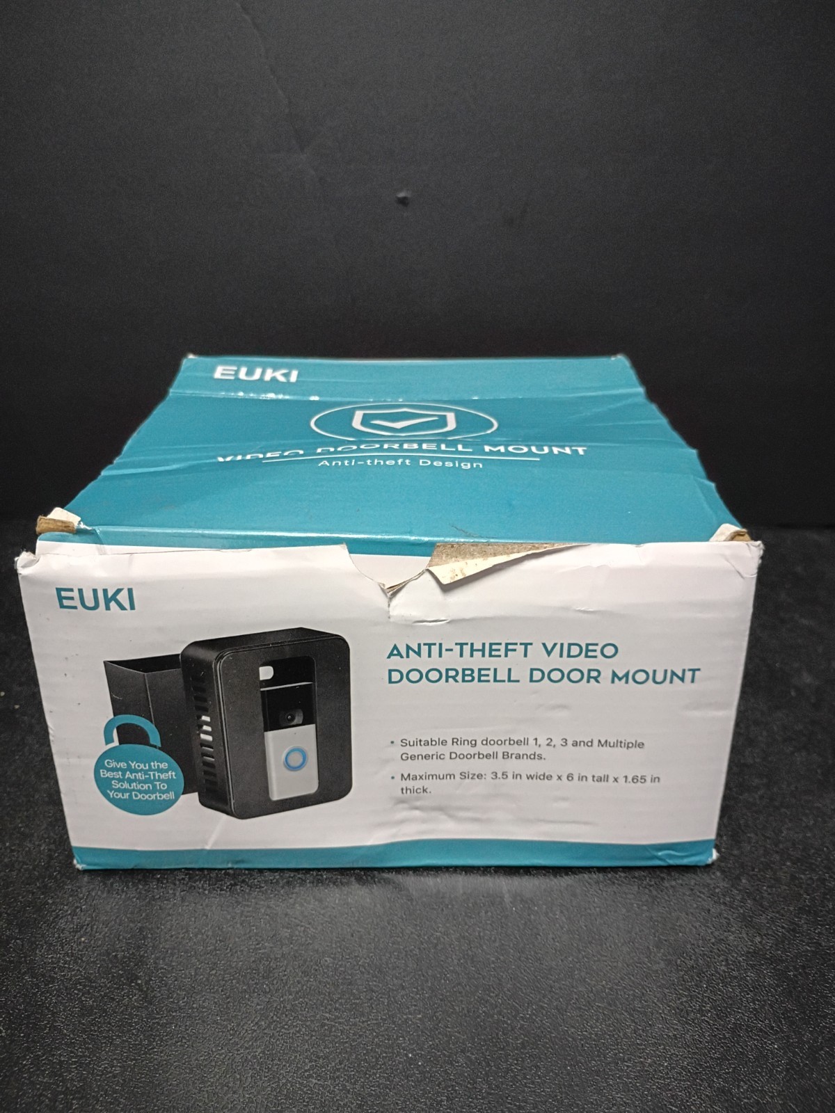 EUKI Anti-Theft Video Doorbell Door Mount- Open Box! Free shipping!