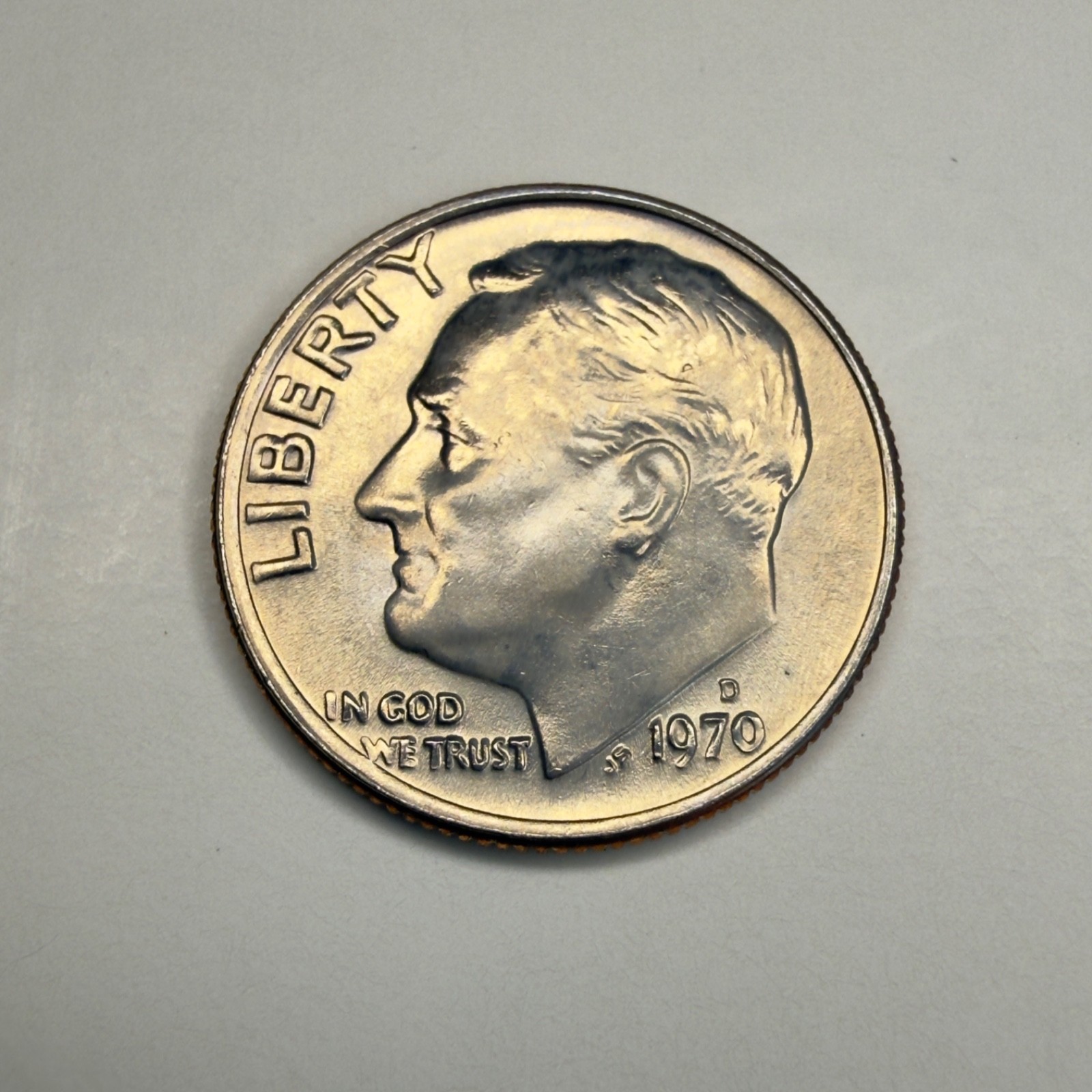 1970-D Roosevelt 10C Dime - BU/Brilliant Uncirculated