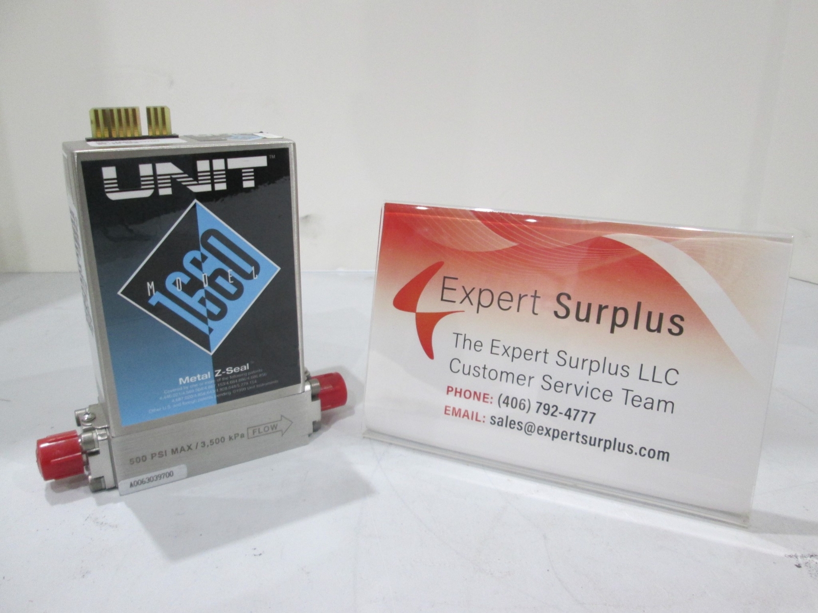 Unit, UFC-1660, 10 SLM, H2, Mass Flow Controller, Used