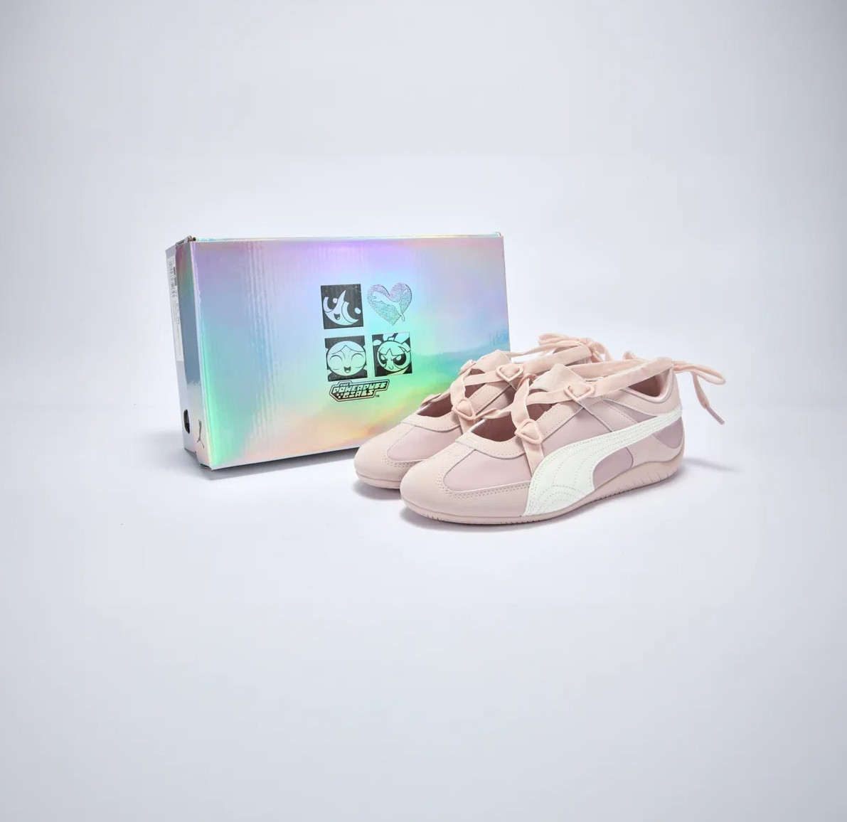 Puma Speedcat Go The Powerpuff Girls Mauve Mist Womens Sneakers 408102-01