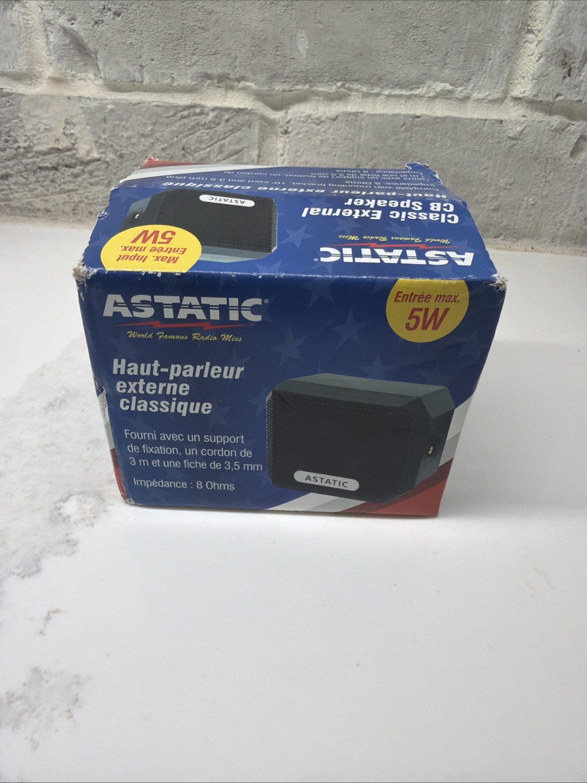 Astatic 302-VS4 5W Noise Cancelling External Cb Speaker