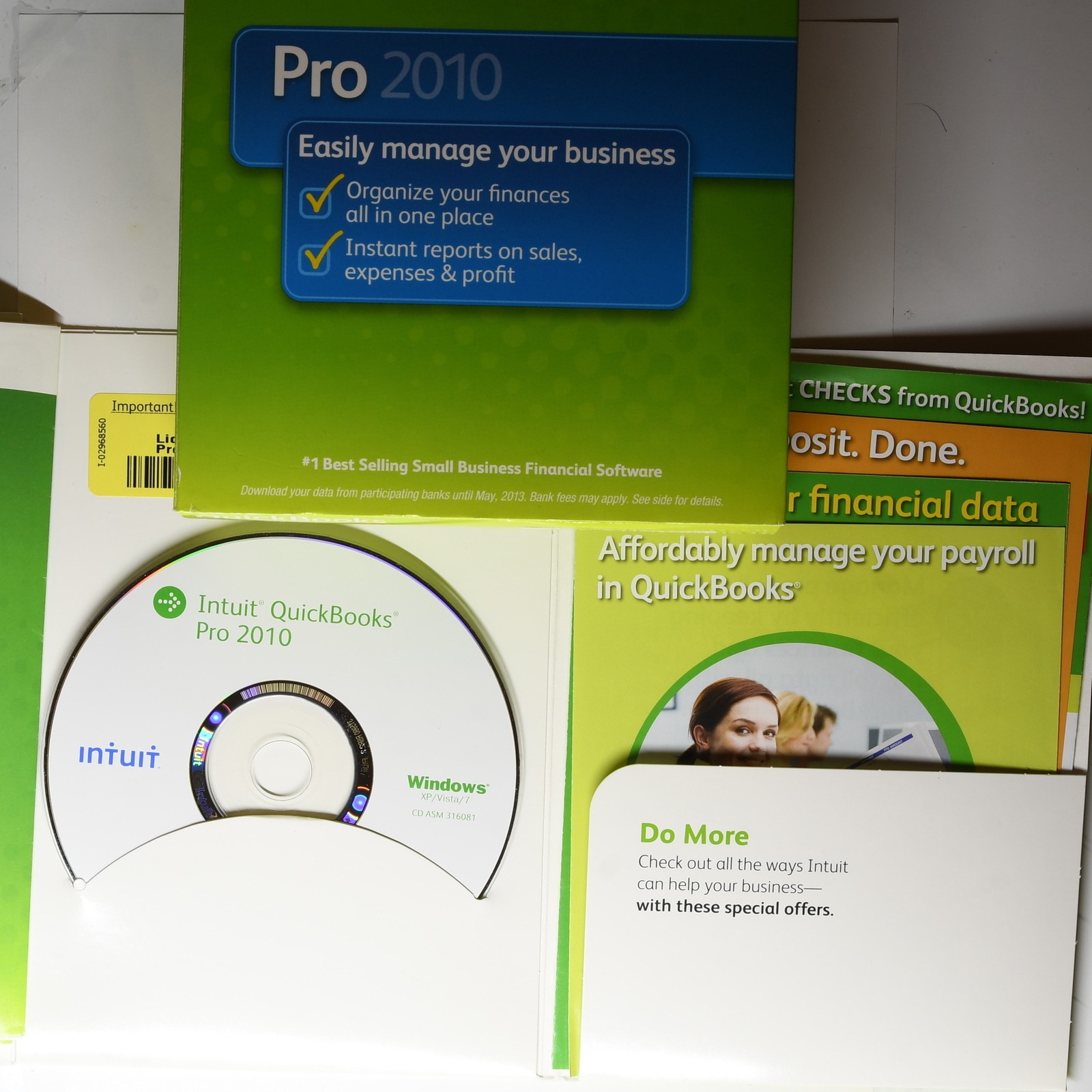 QuickBooks Desktop Pro 2010 - Windows with Key - No subscription Authentic