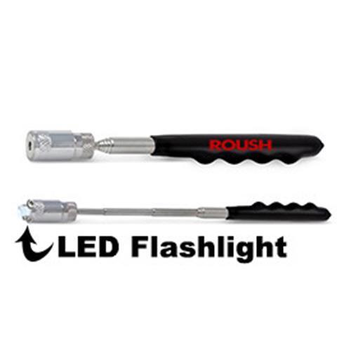 Roush Telescopic Magnetic Pick-up Tool w/ Flashlight * Stage 1 2 3 * Ships FREE