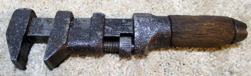 SET OF 2 ANTIQUE COES PIPE WRENCHES