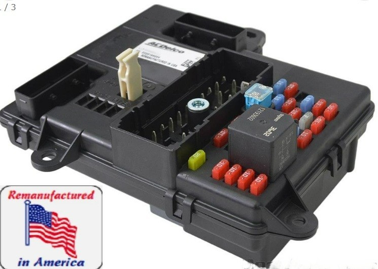 2005 Corvette BCM Body Control Module REMANUFACTURED by ACDelco replace 15288103