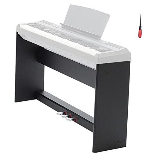 L125B Wooden Furniture Stand Compatible for Yamaha P-125,P-128 Keyboard,with