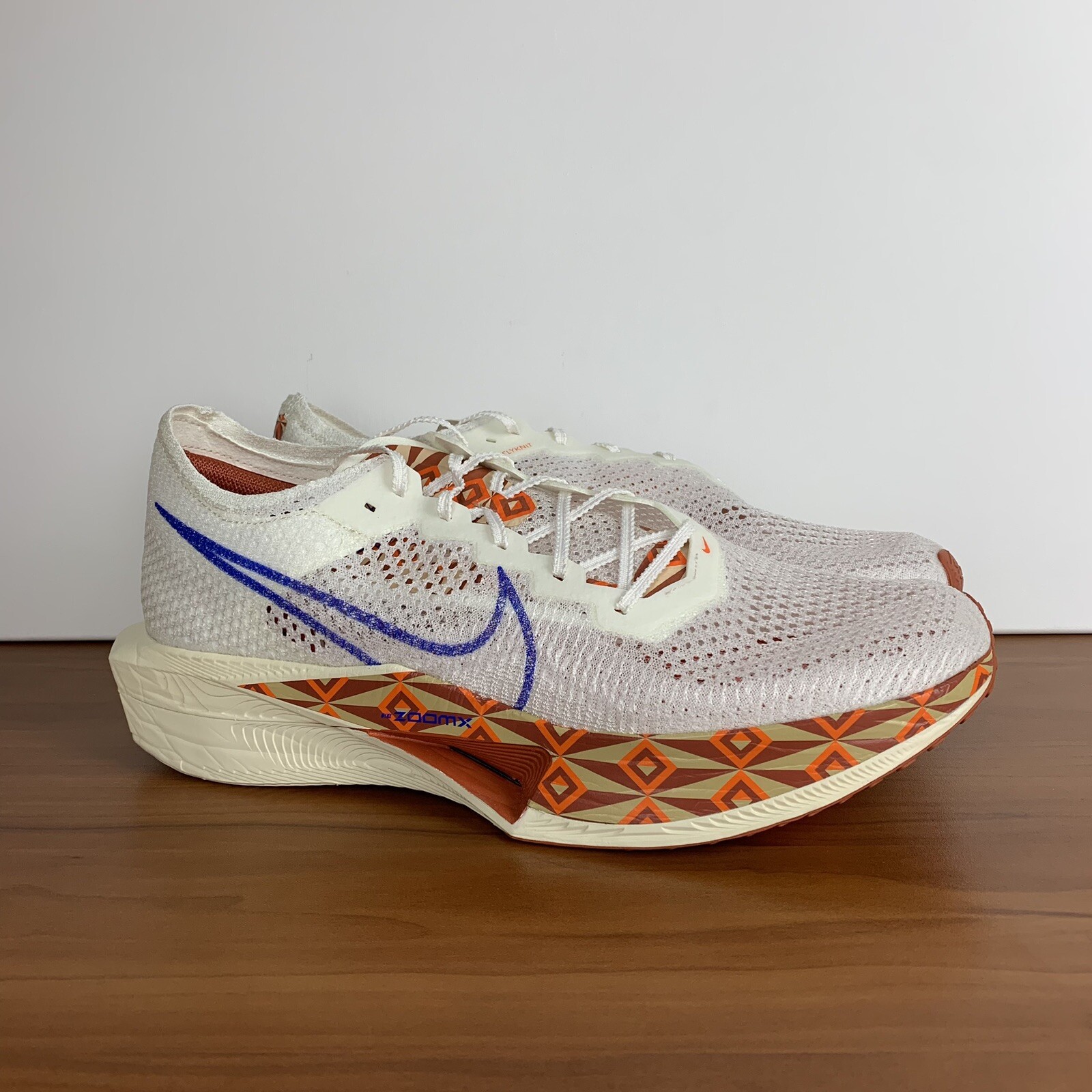 Nike ZoomX Vaporfly Next% 3 Running Shoes White Orange FQ7676-100 Men's Size 14