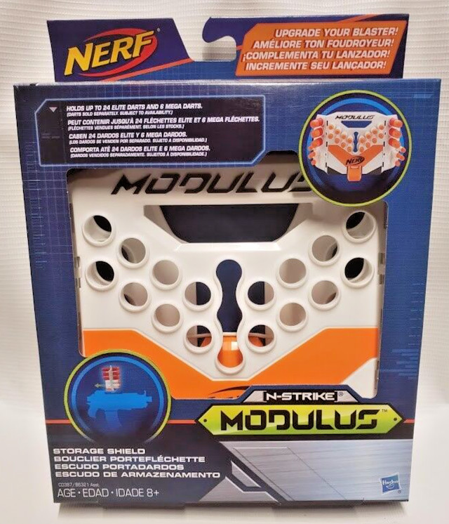 Nerf N-Strike Modulus Storage Shield Holds 24 Darts FREE SHIPPING