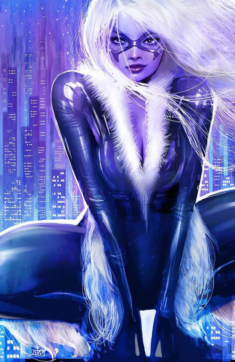 AMAZING SPIDER-MAN #40 (NATHAN SZERDY EXCLUSIVE BLACK CAT VIRGIN VARIANT) COMIC