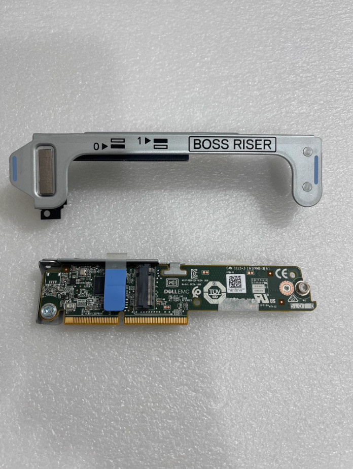 A pair New DELL SERVER R450 R650XS BOSS DUAL M.2 ADAPTER KIT 201T4 KW7N6 MJK9R