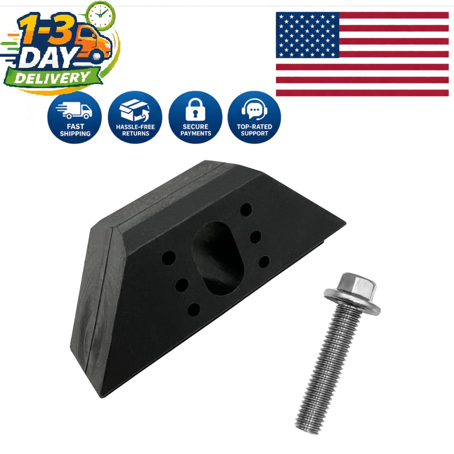 Durable 304 Stainless Steel Battery Hold Down for GMC & Chevy Models, OEM 140...