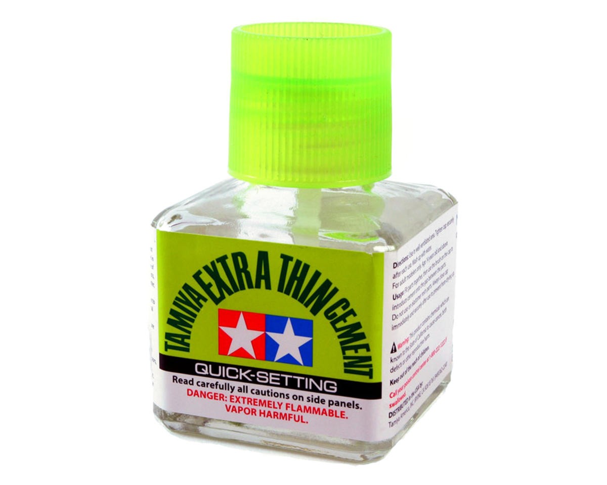Tamiya Extra-Thin Quick-Setting Cement (40ml) [TAM87182]