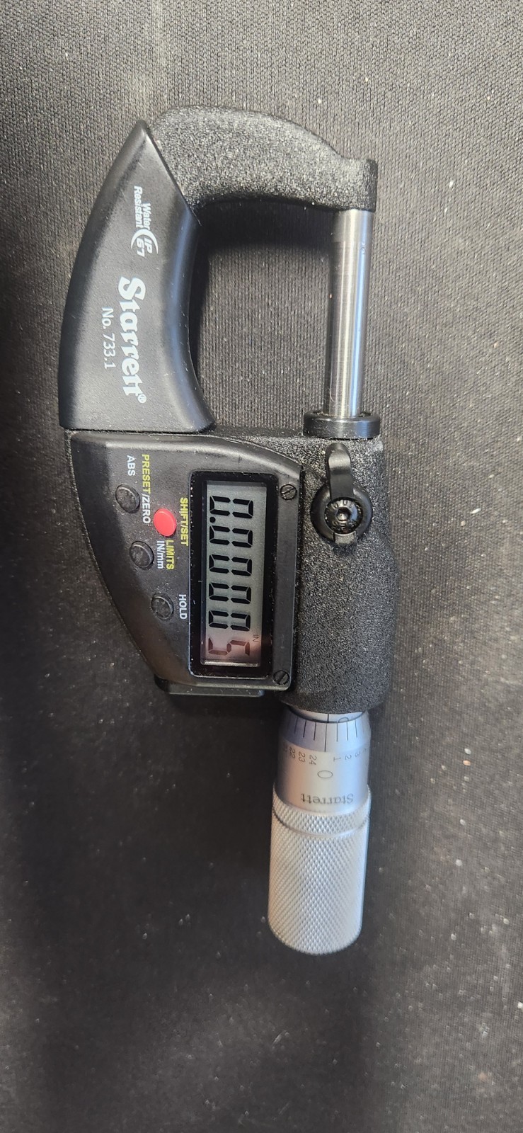Starrett micrometer 733.1