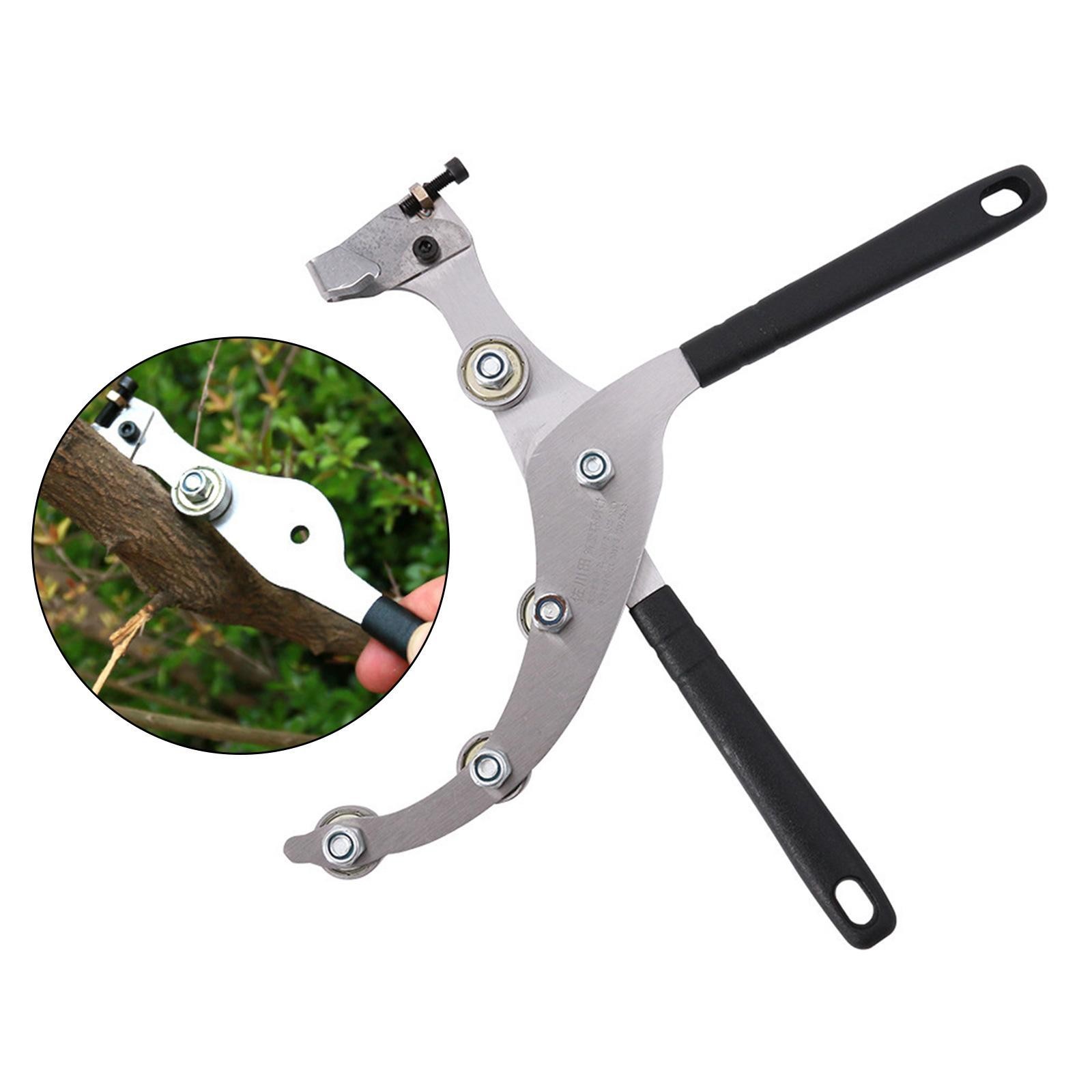Fruit Tree Peeling Hand Grafting Tool Ergonomic Handle High Efficiency Ring