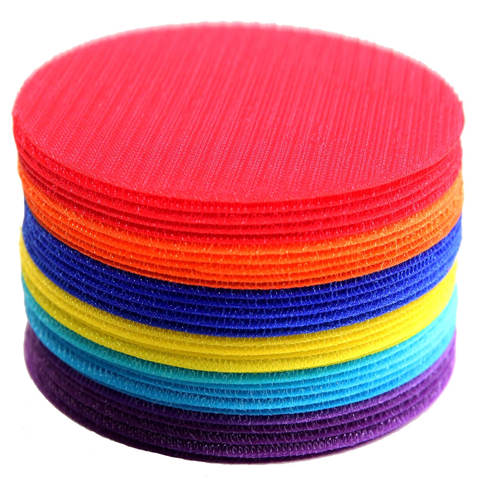 Carpet Markers 5" for Kids, Multicolor Spot Circle Markers for Classroom Teac...