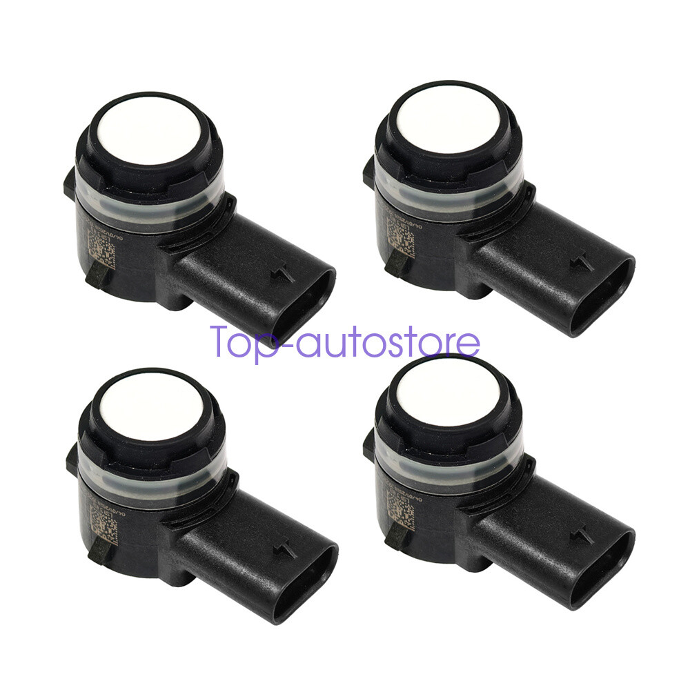 4PCS 2017-2022 Fits Tesla Model 3 / Y Bumper Parking Sensor White 1127503-11-D