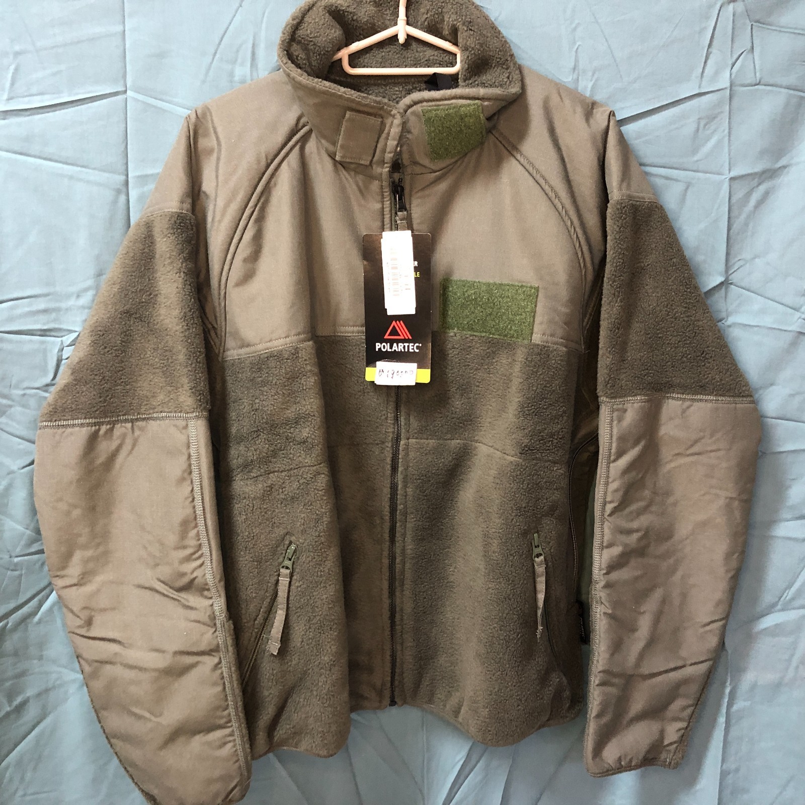 New USGI Military CWU-101 Flyer Fleece Jacket Fire Resistant USA L-R, NOMEX 220