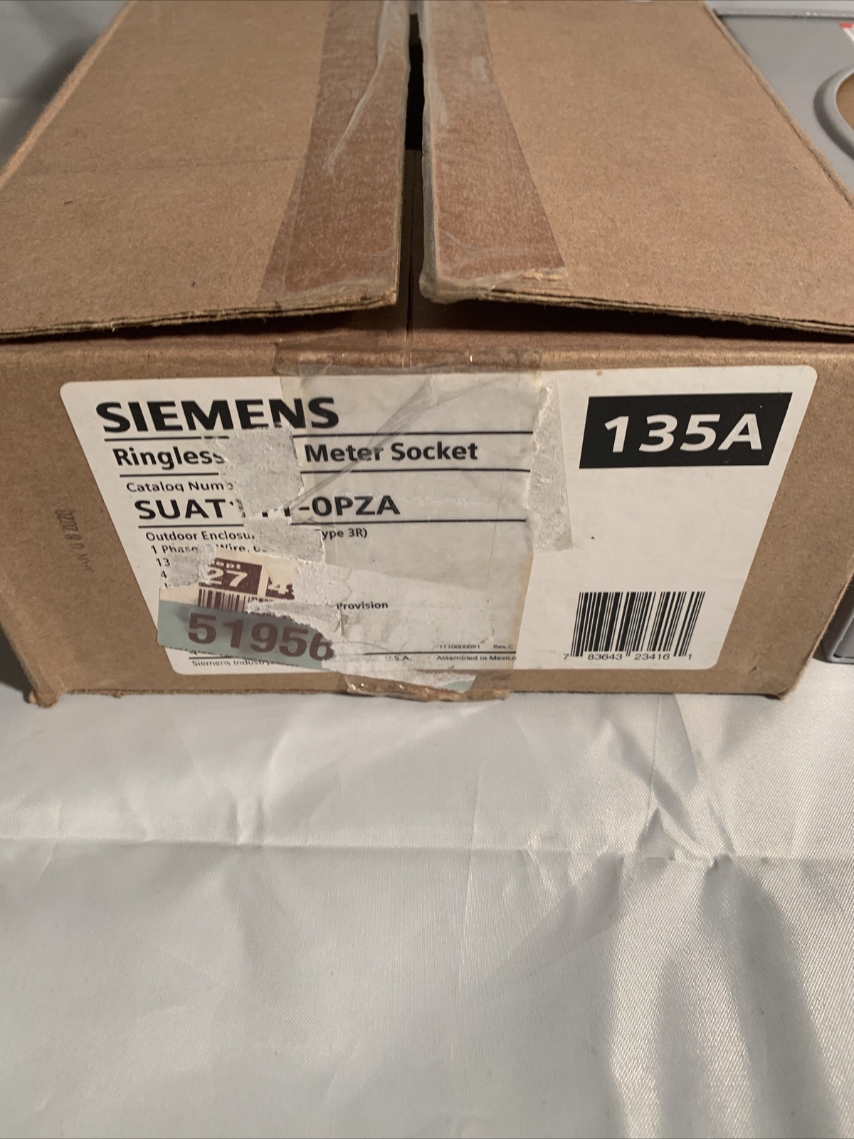 SIEMENS SUAT111-0PZA Ringless Type Meter Socket