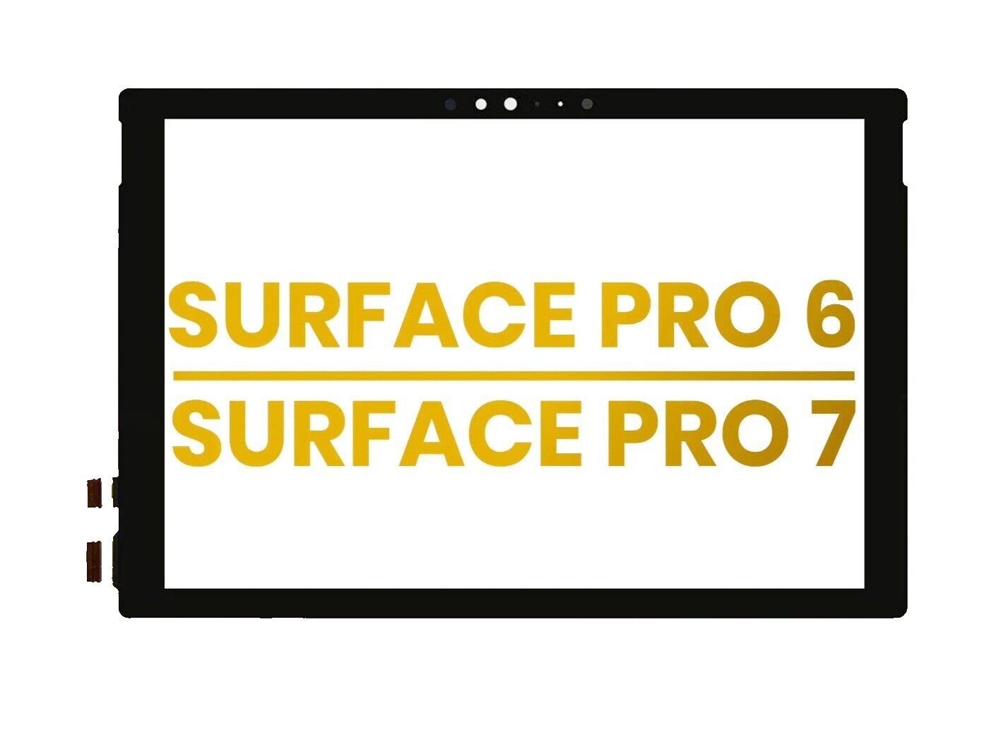 Digitizer With Flex Cable Compatible For Microsoft Surface Pro 5, Pro 6