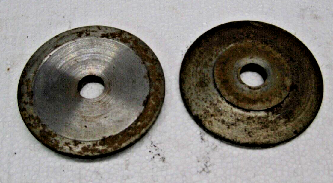 Delta cut off machine arbor washers, 3 1/2" diameter, 5/8" bore