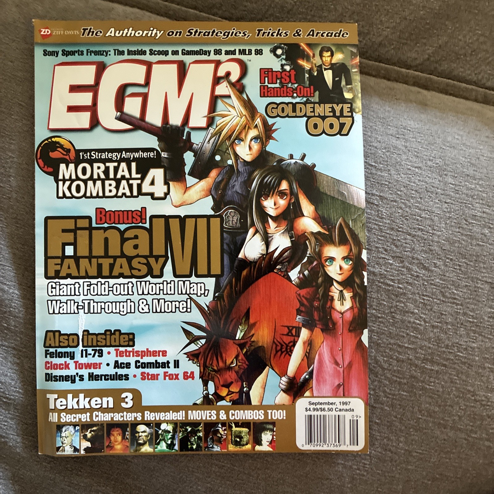 EMG2 September 1997 Number 39. Mortal Kombat,  Final Fantasy
